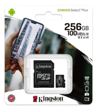 micro sd 256 gb kingston