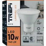 DICROICA LED GU10 10W CALIDA TREFI