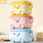 CAJA ORGANIZADORA CON TAPA Y RUEDAS INFANTIL TAMAÑO GRANDE - DL2345