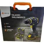 Taladro Inalámbrico Percutor Atornillador 2 Baterias Maletin OR-TR100