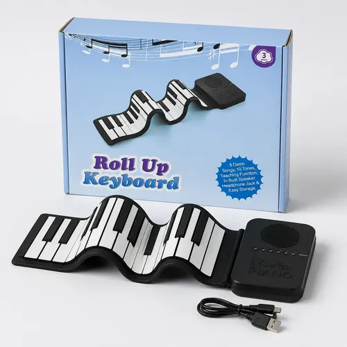 PIANO TECLADO ELECTRÓNICO PILAS 37 TECLAS INFANTIL DESPLEGABLE PIANO TECLADO ELECTRÓNICO PILAS 37 TECLAS INFANTIL DESPLEGABLE
