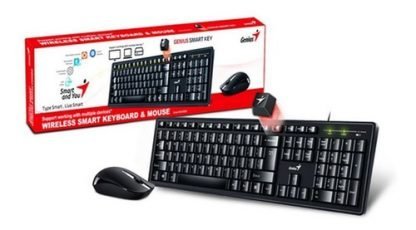 teclado y mouse inalambrico genius km-8200