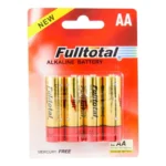 pila alcalina full total aa blister x4 unidades