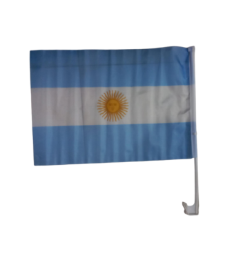 BANDERA ARGENTINA PARA AUTO 30X45CM