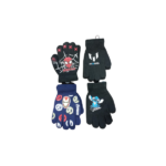 GUANTES DE INVIERNO INFANTILES CON DISEÑO 14-15CM DISEÑOS SURTIDO PRECIO POR DOCENA