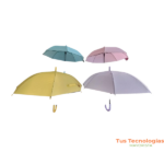 paraguas colores pasteles