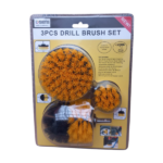 KIT DE 3 CEPILLOS PARA TALADRO AV47896