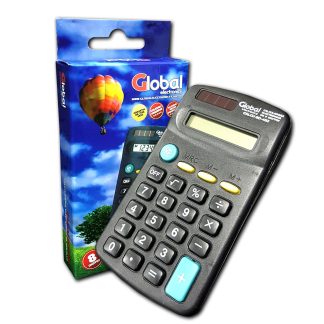 calculadora de bolsillo global 8 digitos