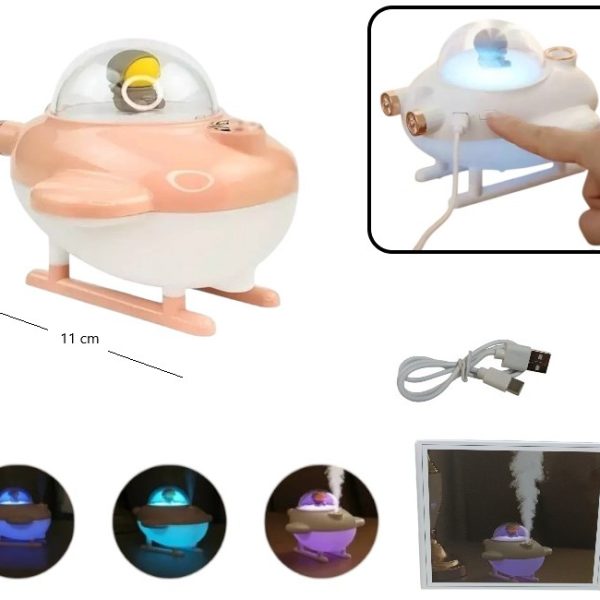 HUMIDIFICADOR MINI ASTRONAUTA AVIÓN CL18