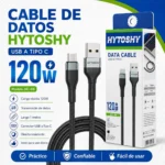 CABLE TIPO C A USB HYTOSHY REFORZADO EN CAJA HC-08