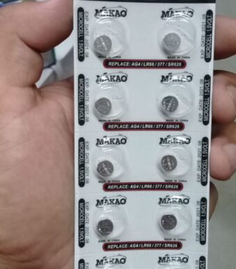 tira por 10 pilas reloj makao ag10