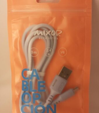 cable en bolsita v8 carga rapida mixor oportunidad