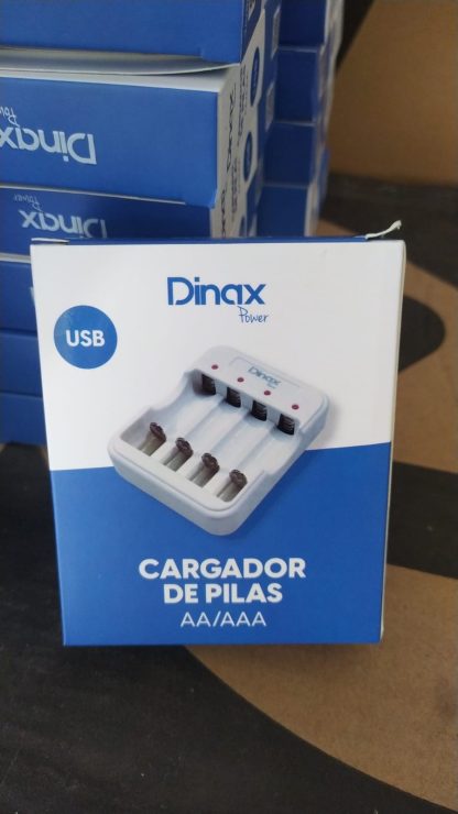 cargador de pilas usb dinax