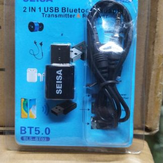 Adaptador DUAL RECEPTOR Y EMISOR Bluetooth 5.0 con Miniplug 3,5