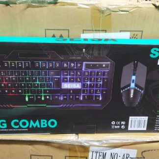 Kit teclado y mouse gamer rgb seisa dn-k77