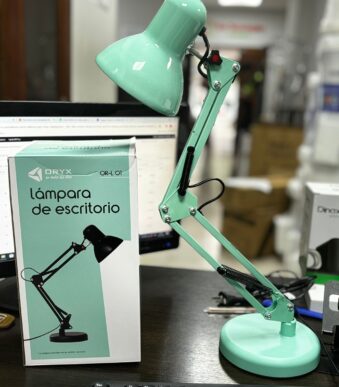 Lámpara velador oryx de mesa color verde