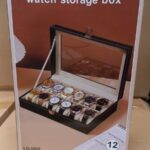 ESTUCHE ORGANIZADOR PARA 12 RELOJES