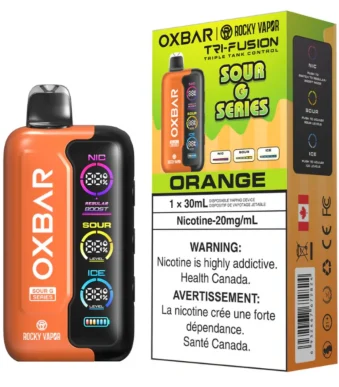 VAPER OXBAR 35000 PITADAS STRAWBERRY ORANGE POP