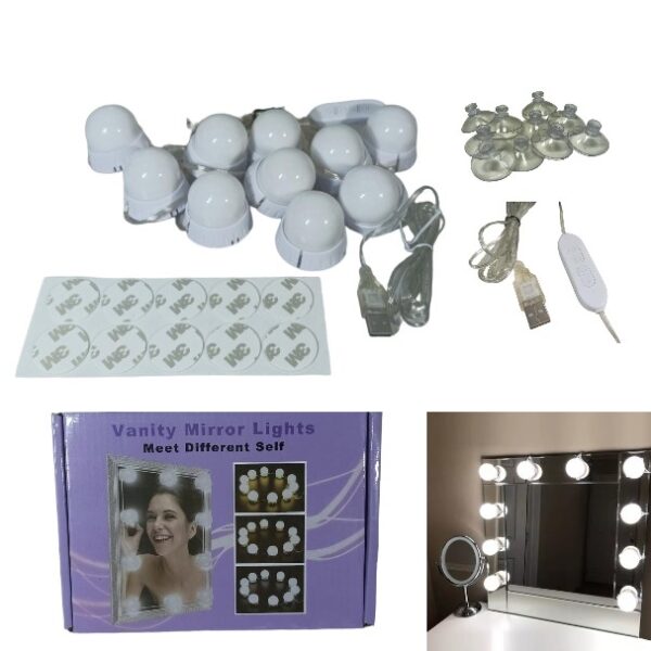 FOCO LED PARA ESPEJO USB