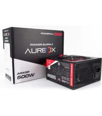 FUENTE DE PC SATA AUREOX ARCGP-500W V2 CON VENTILADOR