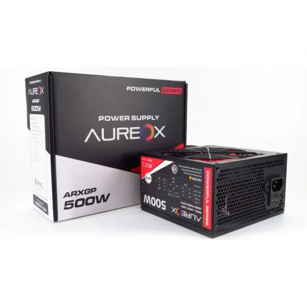 FUENTE DE PC SATA AUREOX ARCGP-500W V2 CON VENTILADOR