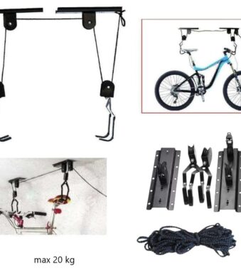 SOPORTE DE BICI CON POLEA