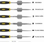 SET LIMAS 6PCS PARA MADERA MELECH-759