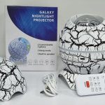 Proyector Galaxia Con Parlante Bluetooth Huevo De Dinosaurio