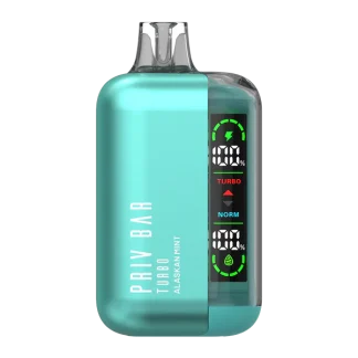 VAPER PRIV BAR 15000 PITADAS ALASKA MINT