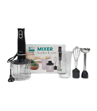 MIXER LICUADORA DE MANO HB-6005 con accesorios