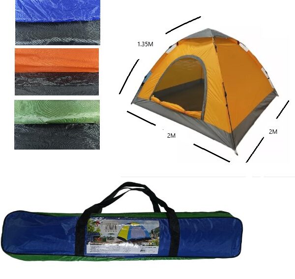 CARPA PARA 3 O 4 PERSONAS CAMPING MELECH-201 2MX2M camuflada