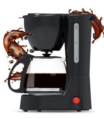 Cafetera Semiautomatica Winco W1931 0,6 Lts 6 Pocillos