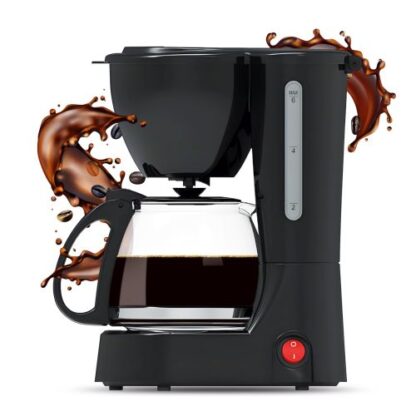 Cafetera Semiautomatica Winco W1931 0,6 Lts 6 Pocillos
