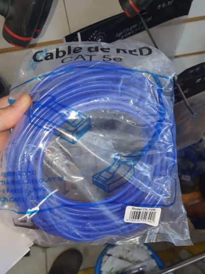 cable de red 30 m cat 5 armado