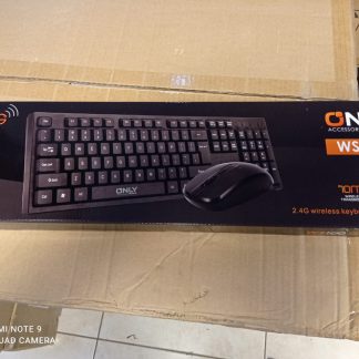 KIT TECLADO Y MOUSE INALAMBRICO ONLY