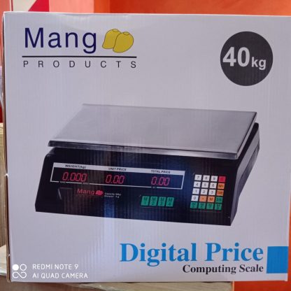 balanza comercial 40 kg mango
