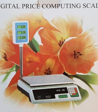 BALANZA COMERCIAL CON TORRE 40 KG