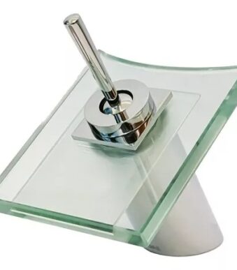 MONOCOMANDO DE BAÑO CASCADA DE VIDRIO (diseño) 9582t griferia