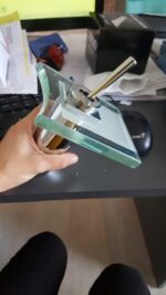 MONOCOMANDO DE BAÑO CASCADA DE VIDRIO (diseño) 9582t griferia