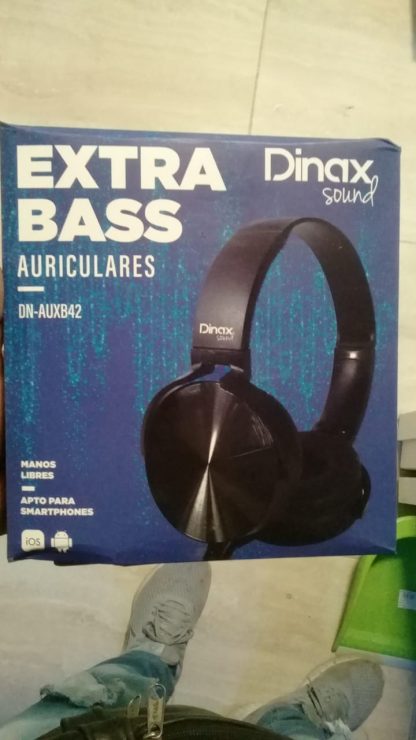 auricular x bass dinax dn-aux42