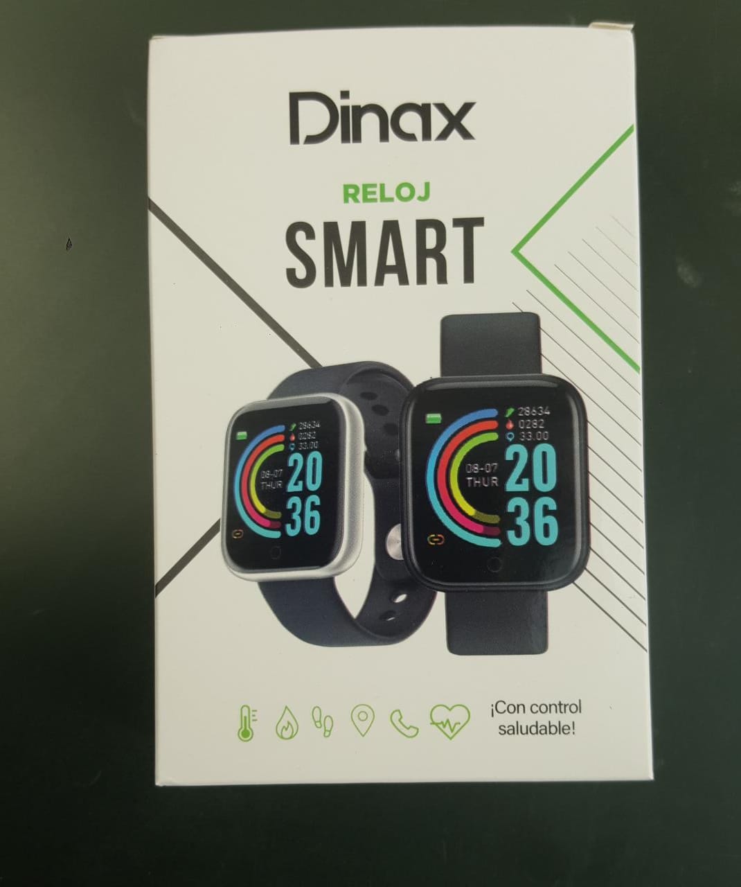 Reloj inteligente Smart Watch Dinax NEGRO DX-RELSM58 – NoaWeb