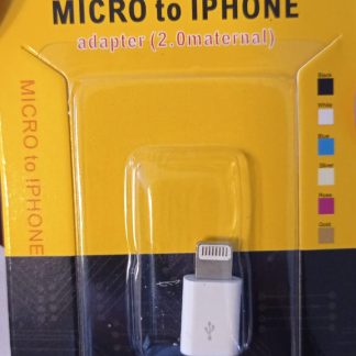 adaptador micro usb a iphone