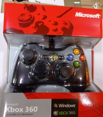 joystick microsoft xbox 360  con cable