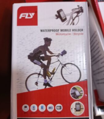 soporte fly para bici o moto de celular con protector de agua modelo b03-ma1