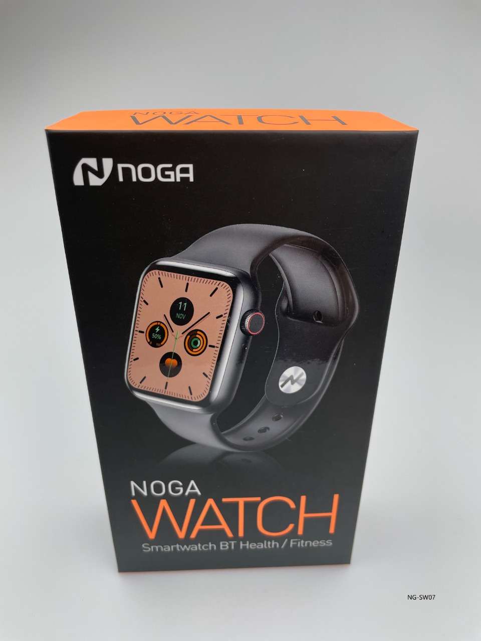 Reloj inteligente NG-SW07 // Noga Watch. Color negro – Tus Tecnologías