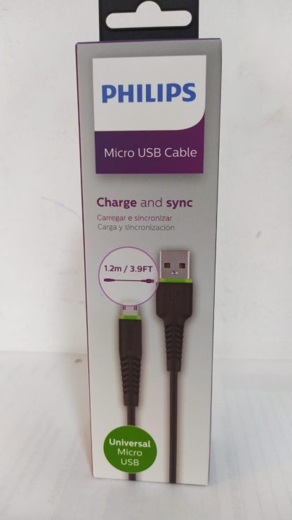 cable micro usb philips original dlc1530 v8