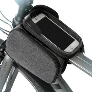 bolso para bicicleta con funda para celular