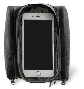 bolso para bicicleta con funda para celular