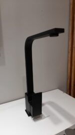 Griferia monocomando pico alto negra mod fy13