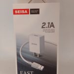 cargador seisa + cable 1 m v8 2.1 am REAL